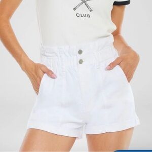 KanCan Paper Bag High Waist Shorts Size Small